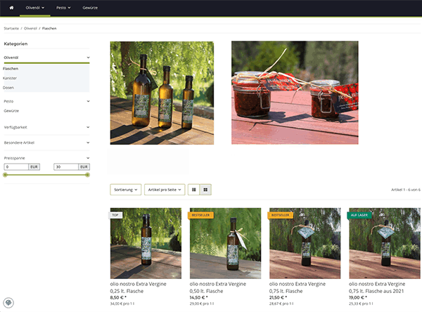 olio nostro online shop